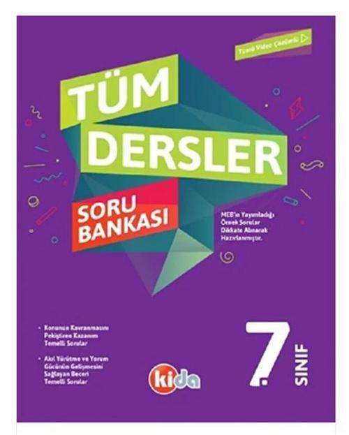 7. Sınıf Tüm Dersler Soru Bankası Tümü Video Çözümlü